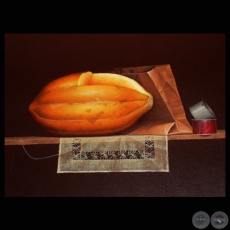 MELÓN - Óleo de HERNÁN MIRANDA